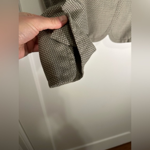 Akris Punto cotton taupe/white dot blazer - size 8 - Picture 8 of 12